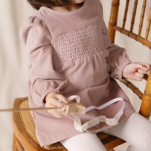 Pehr Corduroy Dress Rose Pink 12-18 mo